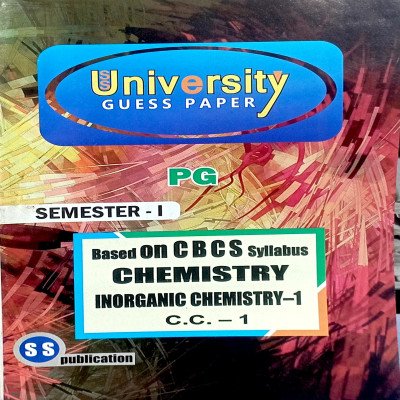 PG 1st Semester Chemistry paper 1