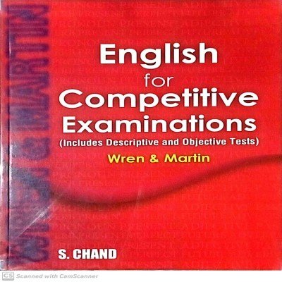 Wren & Martin English for competative examination