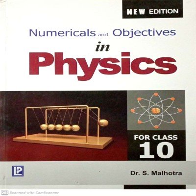 Comprehensive numericals & objectives in physics 10th new edition