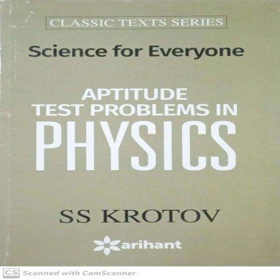 Science for everyone: Aptitude Test Problem in physics C261