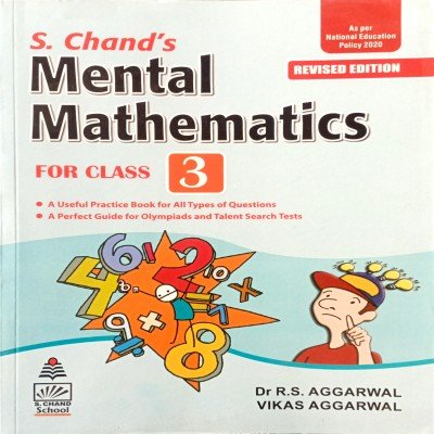 S Chand Mental Mathematics Class 3