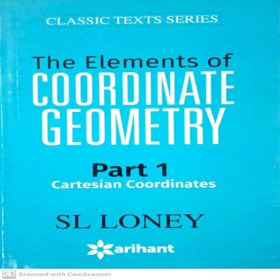 The Elements of COORDINATE GEOMETRY Part-1 C047