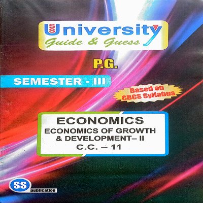 PG 3rd Semester Economics CC 11