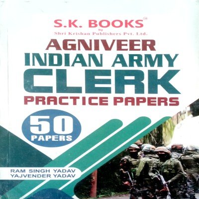 Ram Singh Yadav Indian Army Clerk Paper Set In English 60