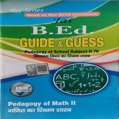 Jai B. Ed 2nd Year Method Math