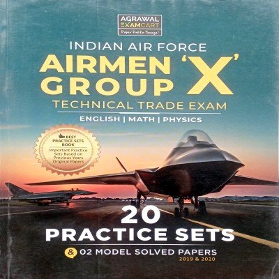 Agrawal Indian Air Force Airman Group X Practice Set In English CB488