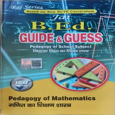 Jai B. Ed 1st Year Method Maths