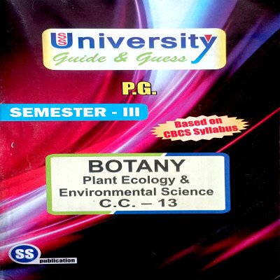 PG 3rd Semester Botany CC 13