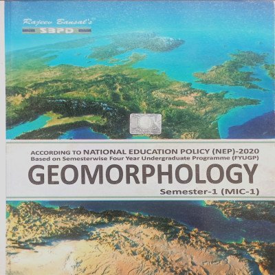 SBPD Geomorphology Semester-1 (MIC-1)