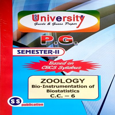 PG 2nd Semester Zoology CC 6