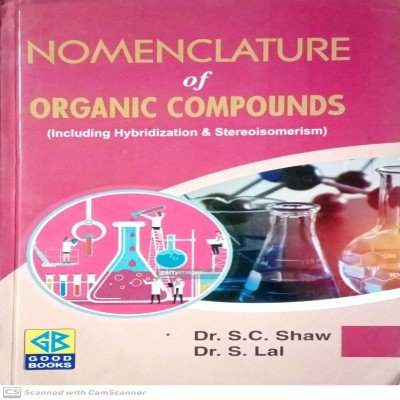 Nomenclature Of Organic Compounds