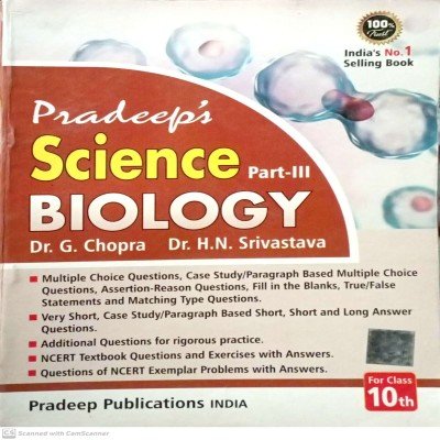 Pradeep Biology Class 10th