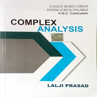 Lalji Prasad Complex Analysis New Edition
