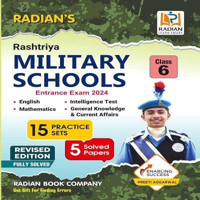 Radians Rashtriya Military School Class 6 Practice Sets